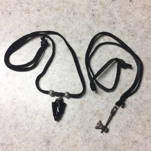 Arrowhead and Axe Necklaces